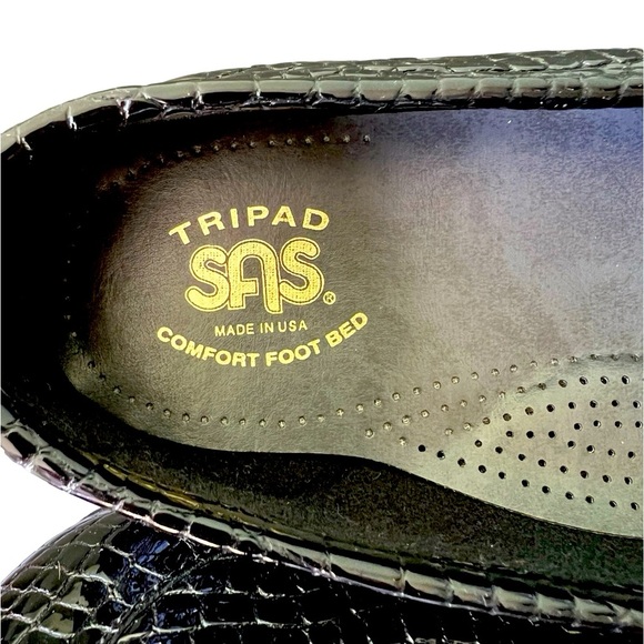SAS Simplify - Everyday Croc Black Loafer - 11 Wide - Picture 4 of 8